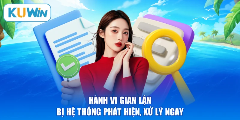 Hành vi gian lận bị hệ thống phát hiện, xử lý ngay