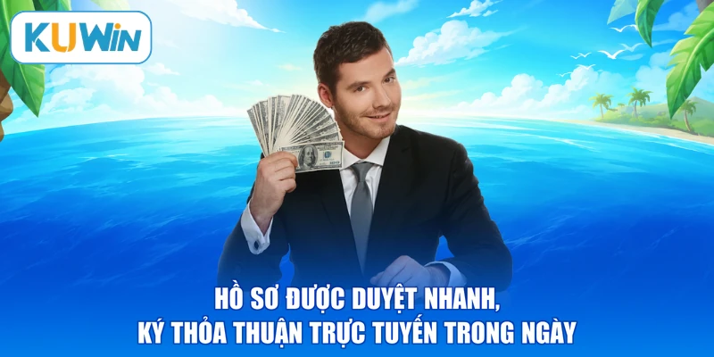 Hồ sơ được duyệt nhanh, ký thỏa thuận trực tuyến trong ngày