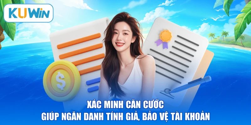 Xác minh căn cước giúp ngăn danh tính giả, bảo vệ tài khoản